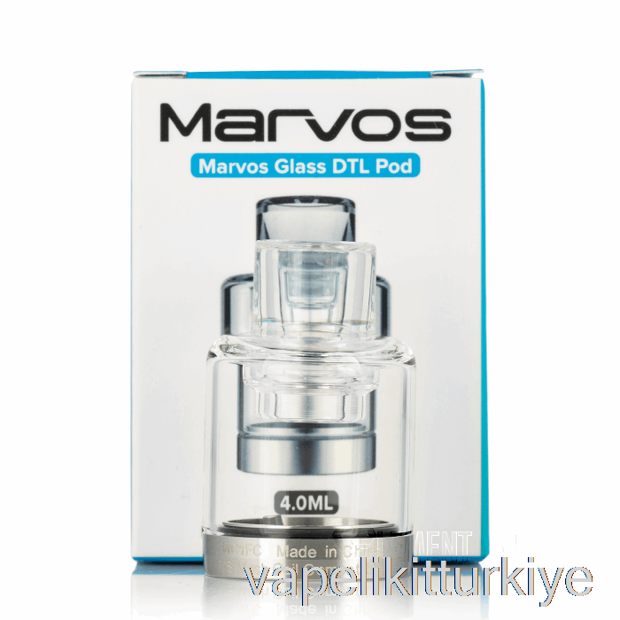 Vape Elektronik Sigara Freemax Marvos T Yedek Bölmeler 4 Ml Cam Bölmeler